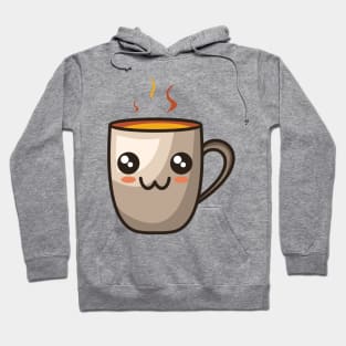 cute emoji coffee Hoodie